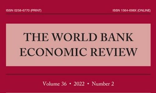 LEWANDOWSKI ARTICLE PUBLISHED IN THE WORLD BANK ECONOMIC REVIEW